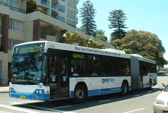 Sydney Buses Volvo B12BLEA Custom CB60 articulated bus 1700